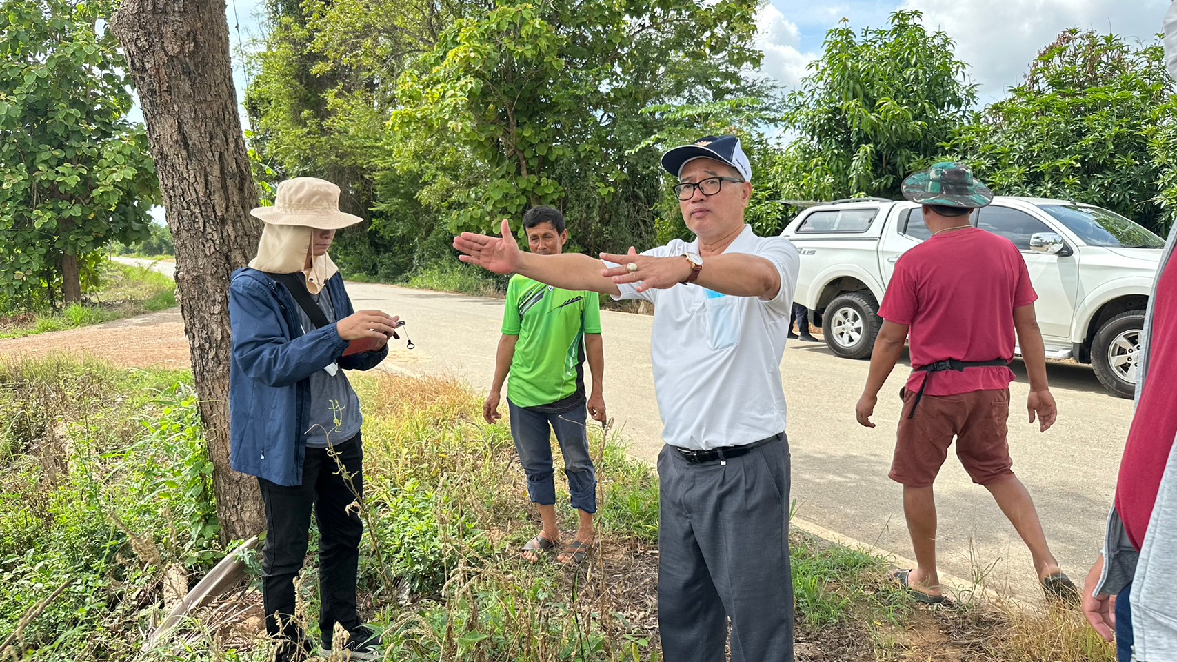 title - สำรวจความเหมาะสมงานพัฒนาโครงสร้างพื้นฐานในเขตปฏิรูปที่ดินจังหวัดสุโขทัย